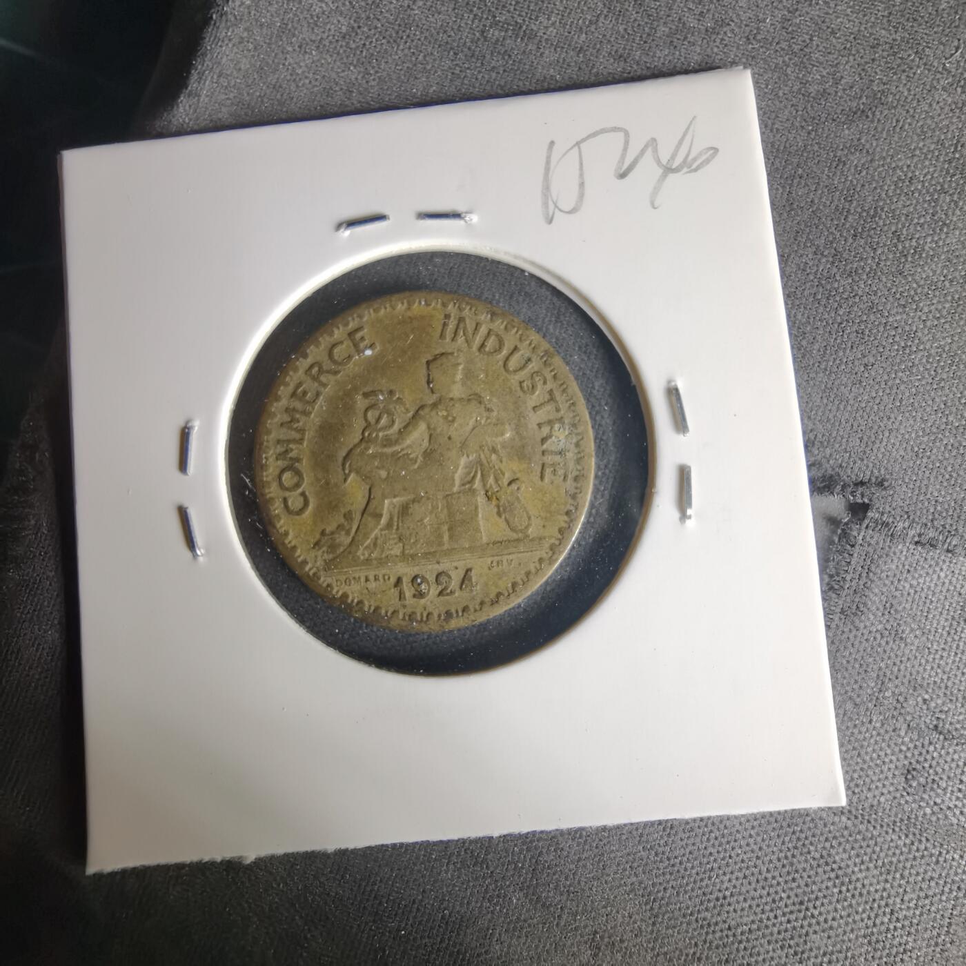 沼泽如烟--第1015场 法国1924年1法郎