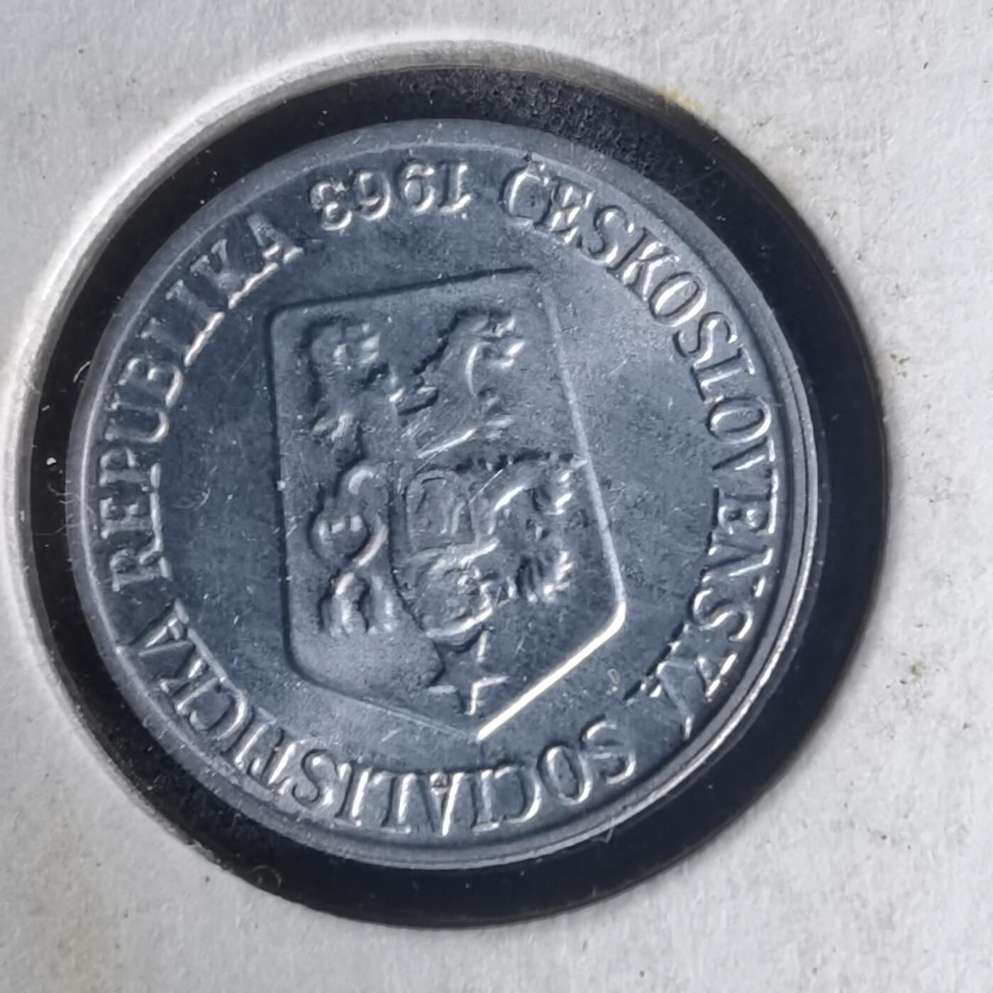 沼泽如烟--第1015场 捷克斯洛伐克1963年1赫勒