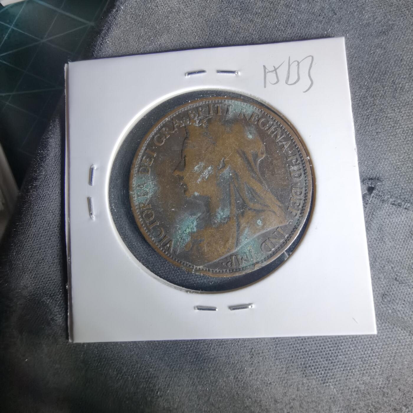 沼泽如烟--第1015场 英国1896年1便士