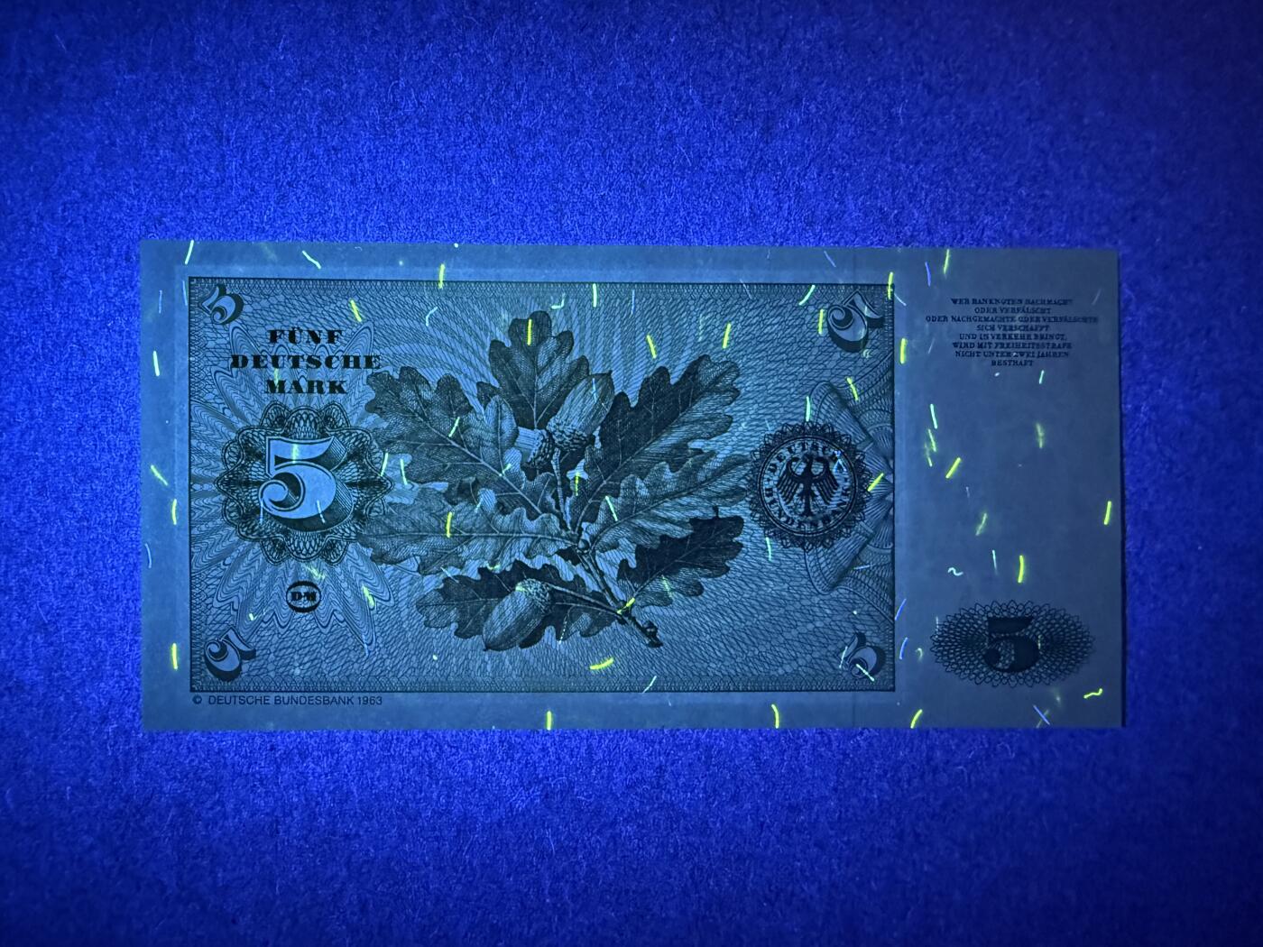 《艾美收藏》第235期-3.8周日外币荟萃 德国5马克 UNC 1980年 无47