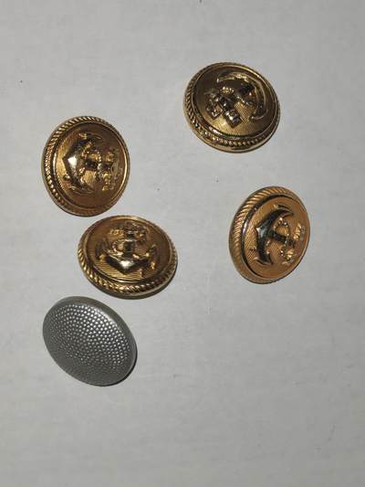 韵星假日军品类拍卖第44期 -- Rimey Holidays Militaria Auction 44 - 民主德国扣子一组