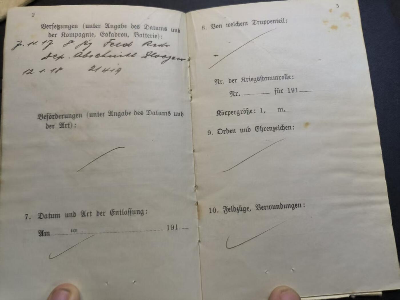 云宸嘉赏-勋臻精藏⭐️年后精品专拍场次🎖 德意志帝国约瑟夫・西蒙尼斯士兵证 原主豁免兵军衔--带有一份少见的魏玛国-旧普鲁士陆军认证单