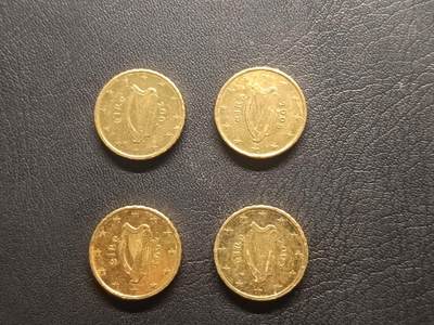 荟藏特别场次第五期——“社长的钢镚堆” 欧盟10分爱尔兰版批量四枚，略少发行国