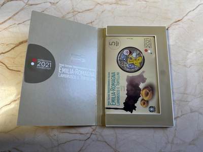 第192期拍卖 - 意大利2021饮食文化系列2艾米利亚罗马涅纪念币