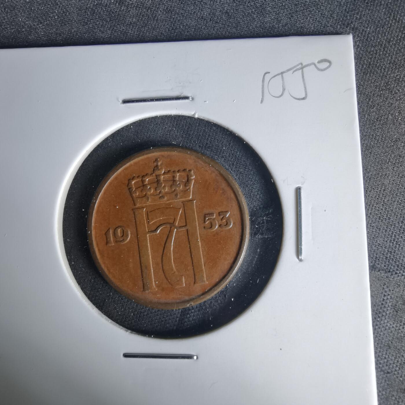 沼泽如烟--第1015场 挪威1953年2欧尔