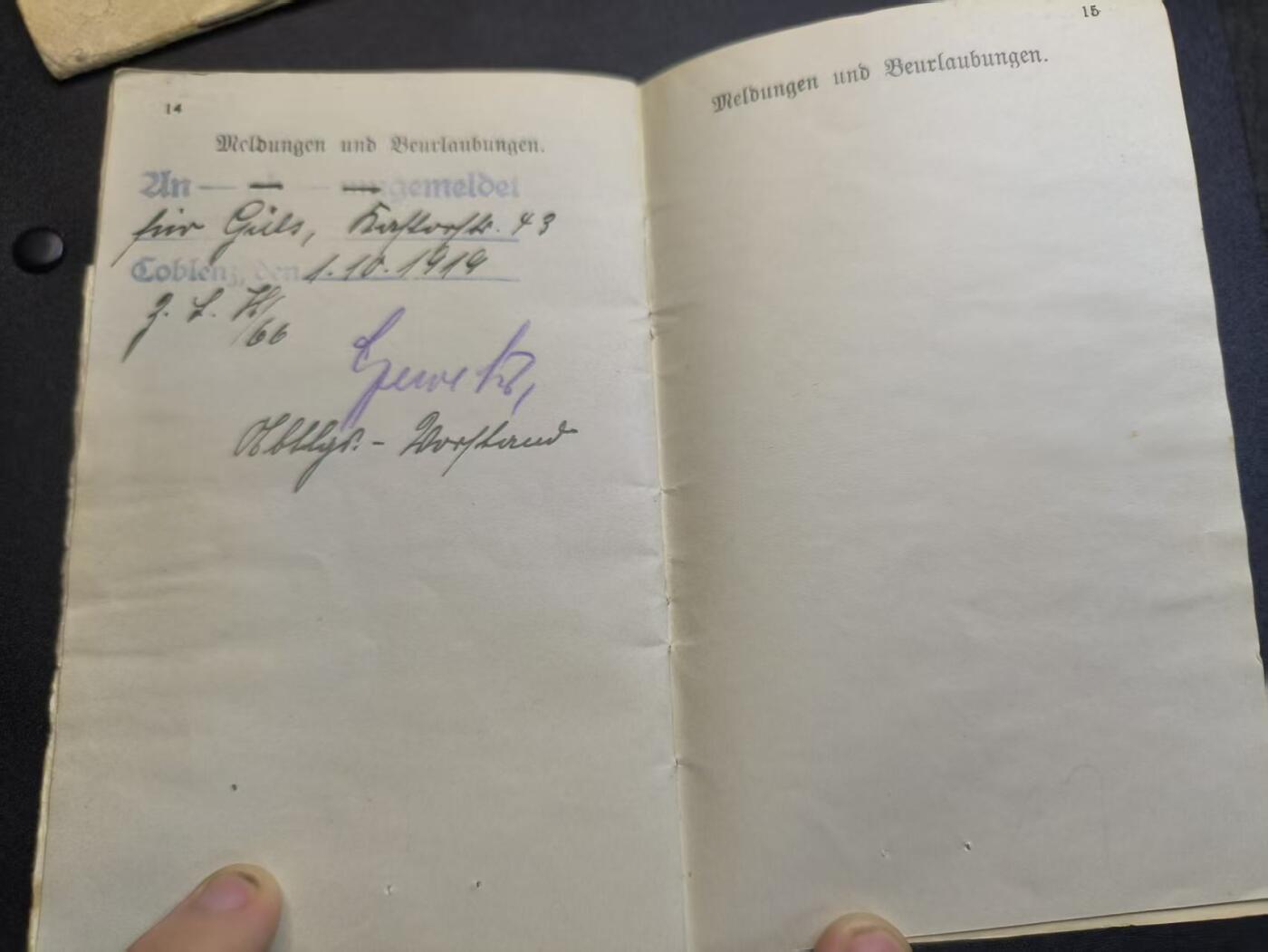 云宸嘉赏-勋臻精藏⭐️年后精品专拍场次🎖 德意志帝国约瑟夫・西蒙尼斯士兵证 原主豁免兵军衔--带有一份少见的魏玛国-旧普鲁士陆军认证单