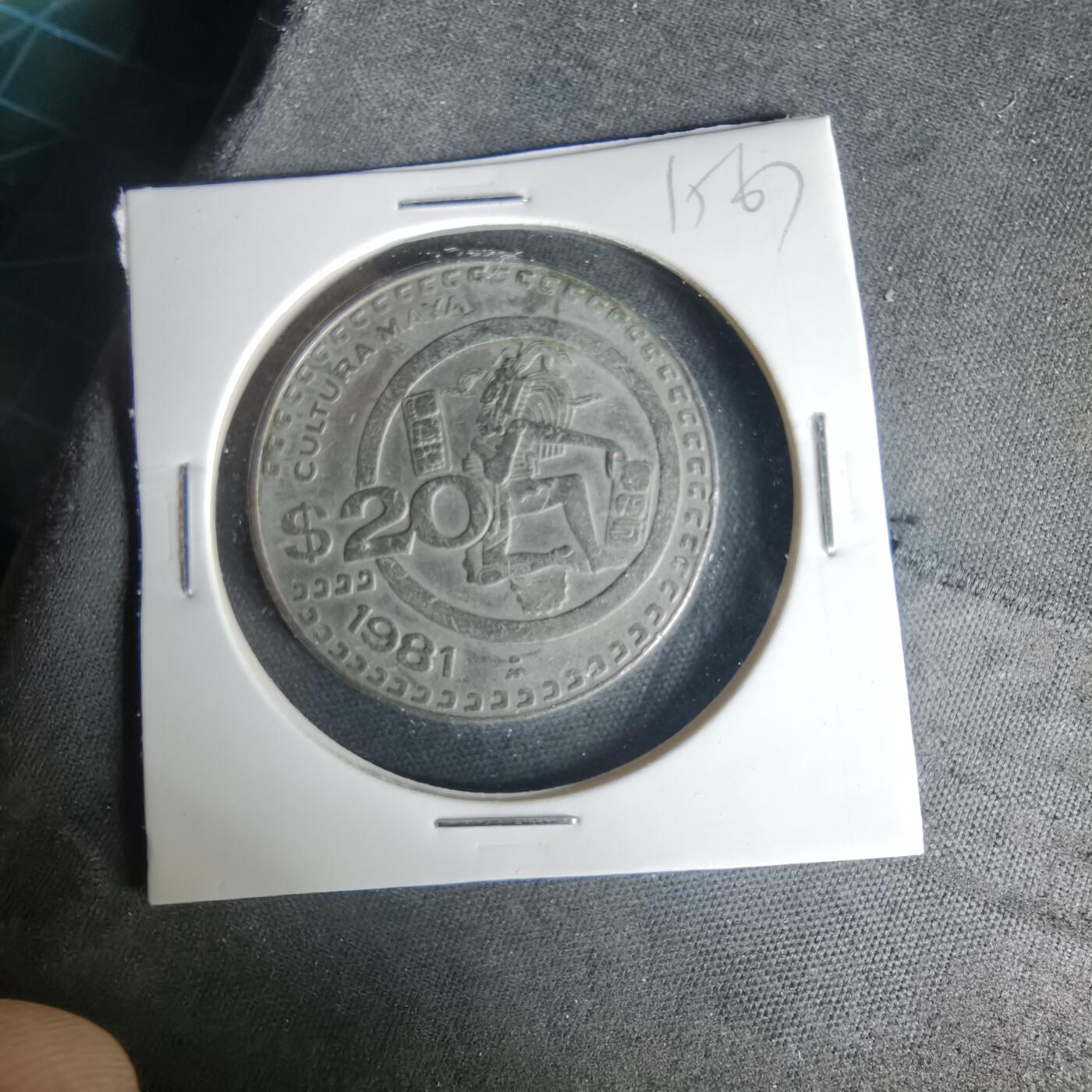 沼泽如烟--第1015场 墨西哥1981年20比索