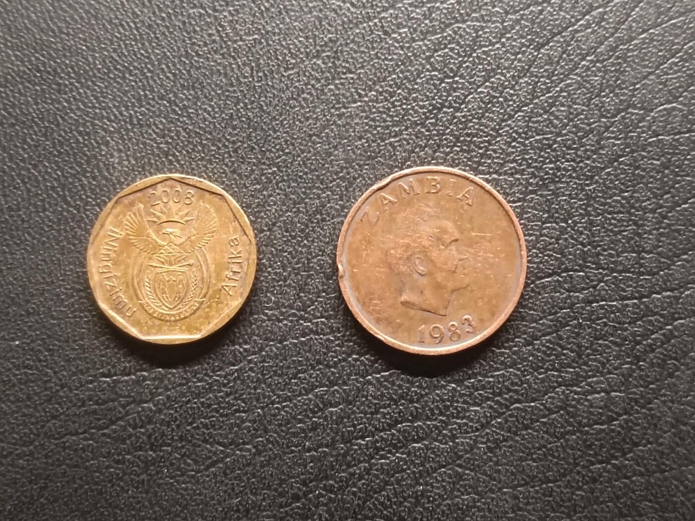 荟藏特别场次第五期——“社长的钢镚堆” 非洲硬币批量两枚