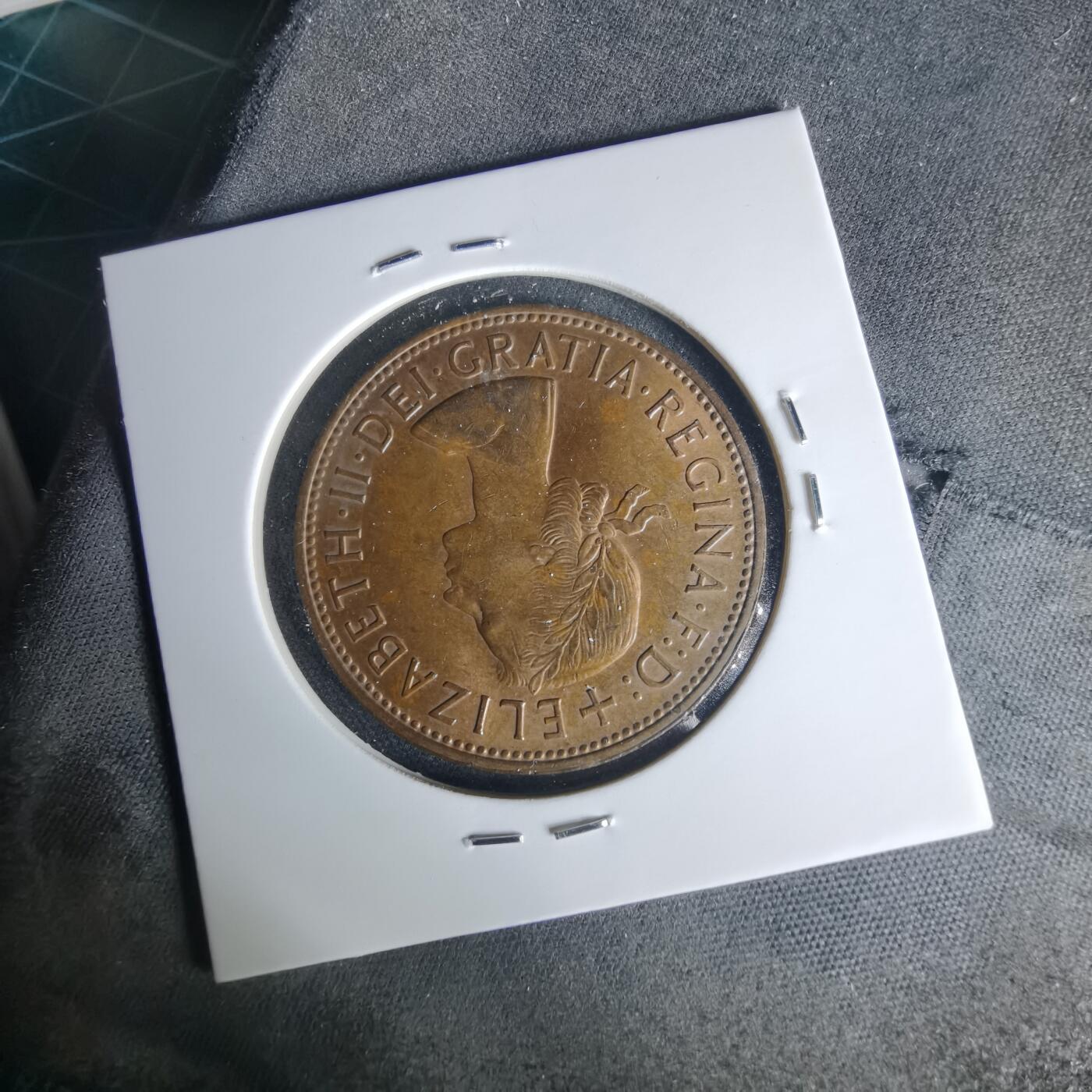 沼泽如烟--第1015场 英国1967年1便士