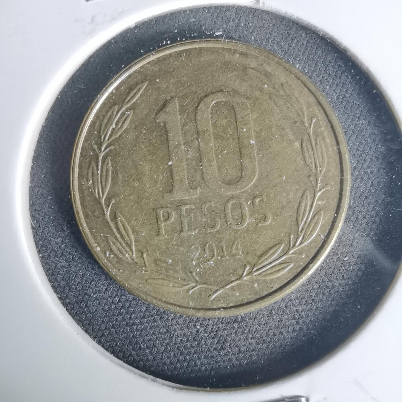 沼泽如烟--第1015场 智利2014年10比索