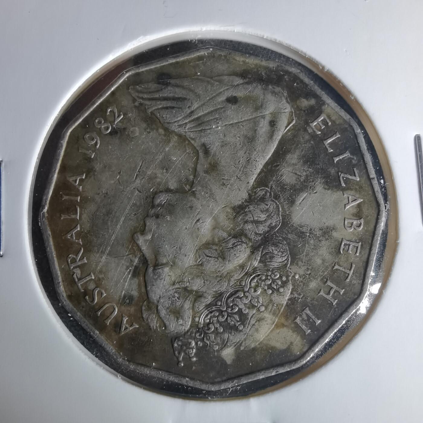 沼泽如烟--第1015场 澳大利亚1982年50分纪念币