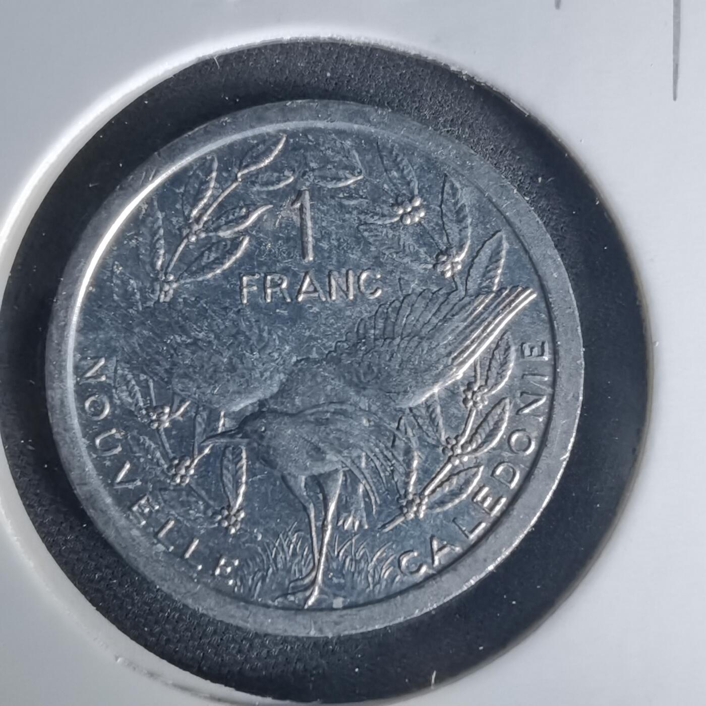 沼泽如烟--第1015场 法属新喀里多尼亚1990年1法郎