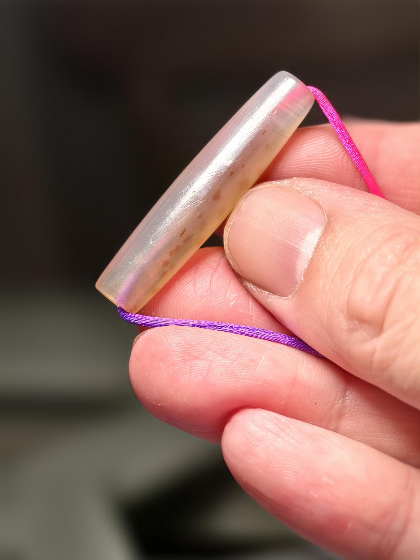 抚柳草堂-第十四期章牌钱币  奖章勋章限时免佣 满百包邮 放漏专场 15世纪西亚玛瑙管珠 闻德评级尺寸见标签 珠光不错皮壳老熟