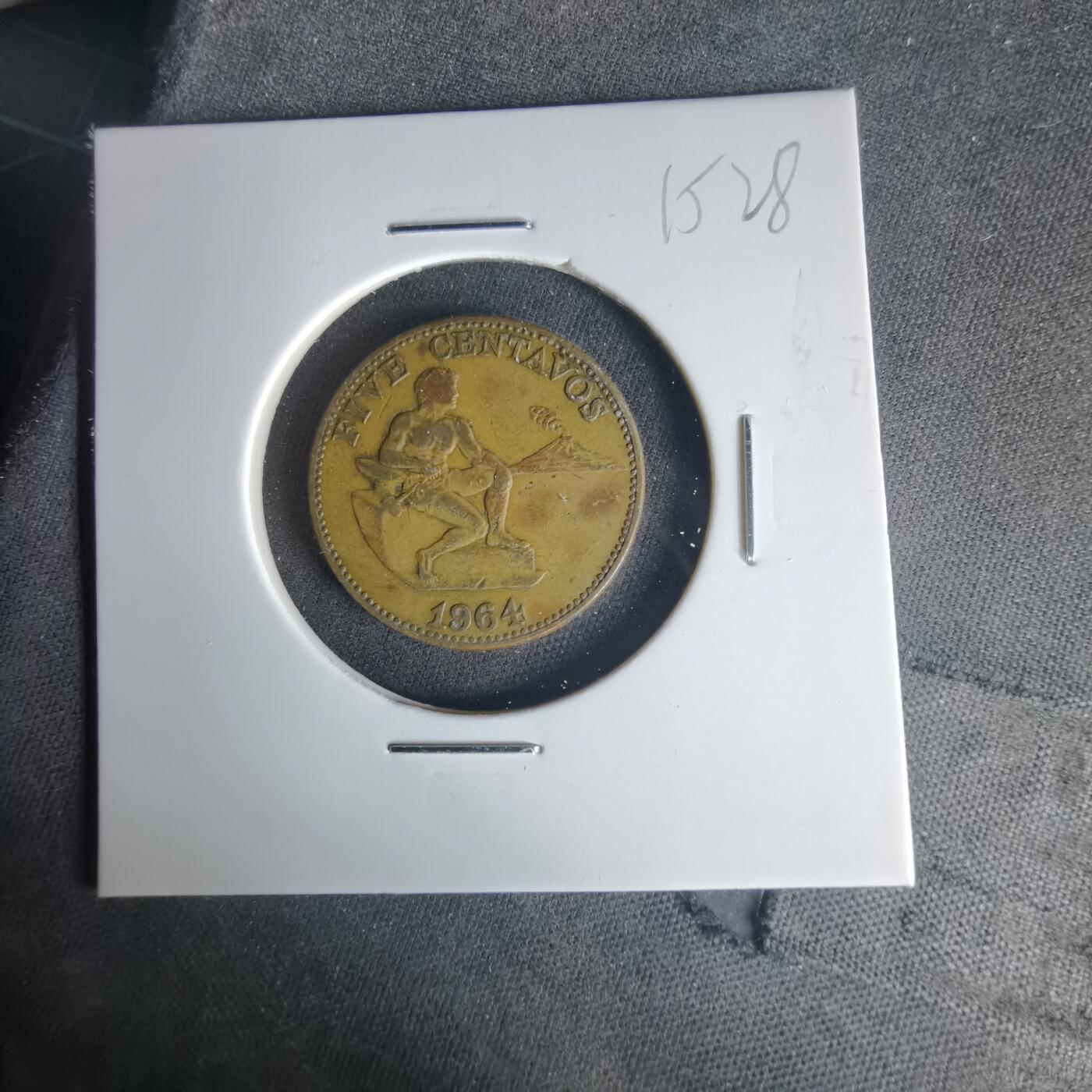 沼泽如烟--第1015场 菲律宾1964年五分