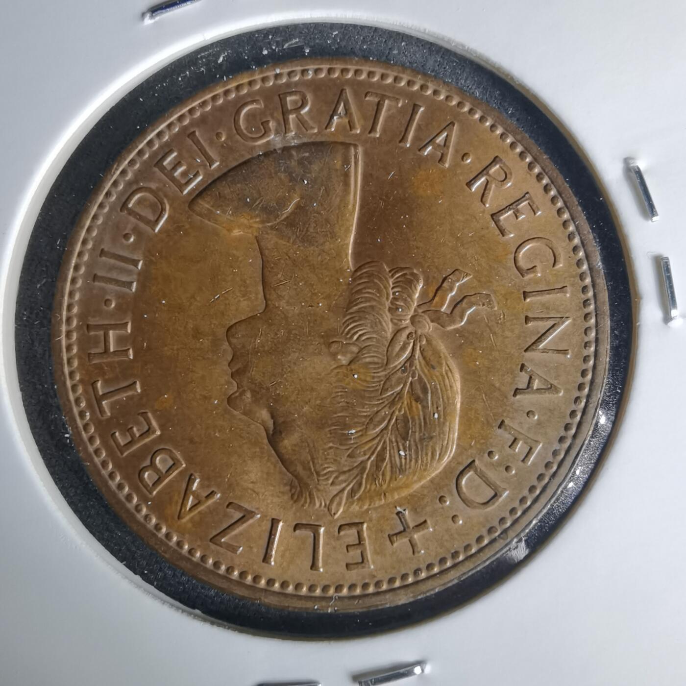 沼泽如烟--第1015场 英国1967年1便士