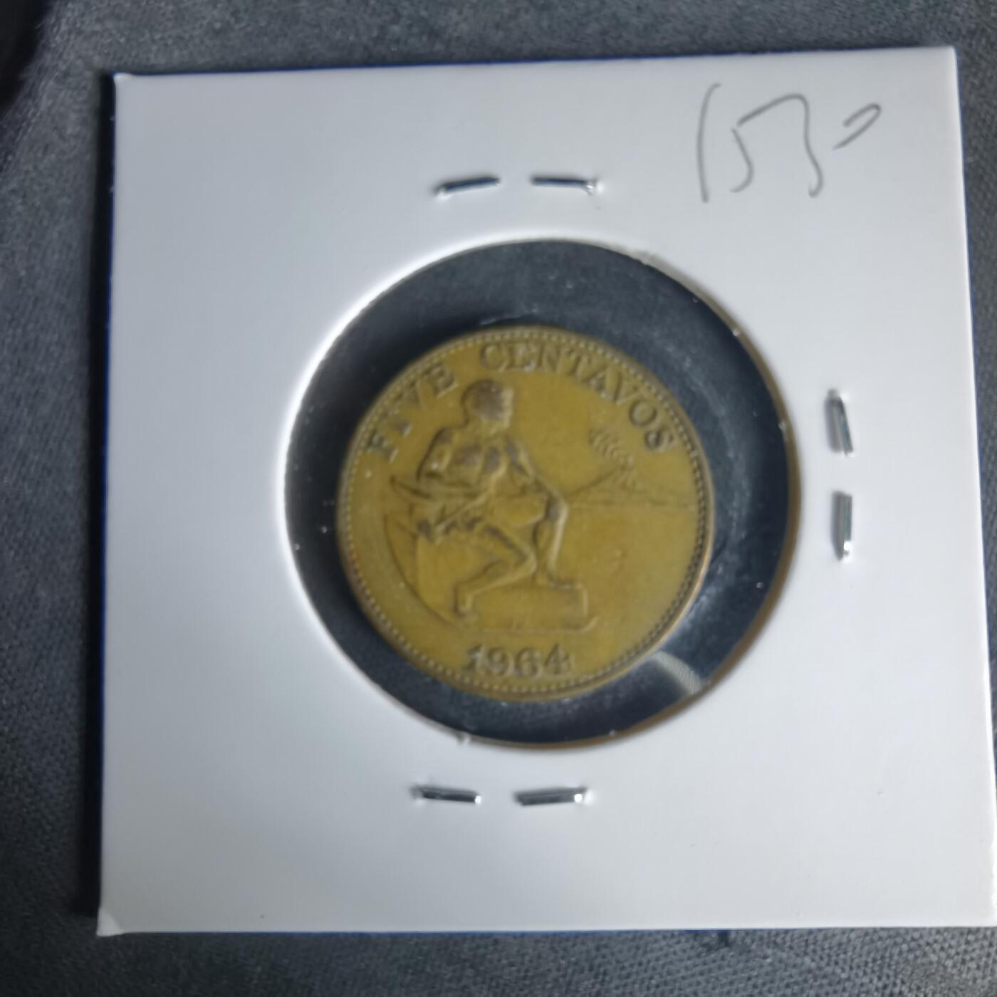 沼泽如烟--第1015场 菲律宾1964年五分