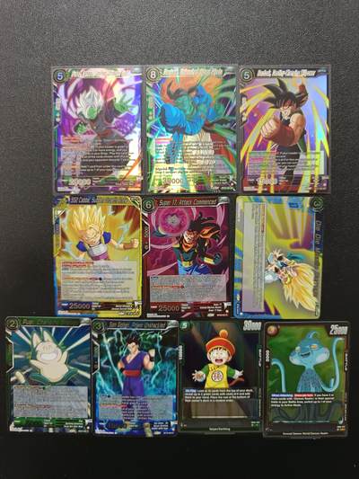 天玑星卡拍第176期《3.5周四截拍》持续收拍收评中 满赠卡需备注 - 七龙珠 SR三张+R七张