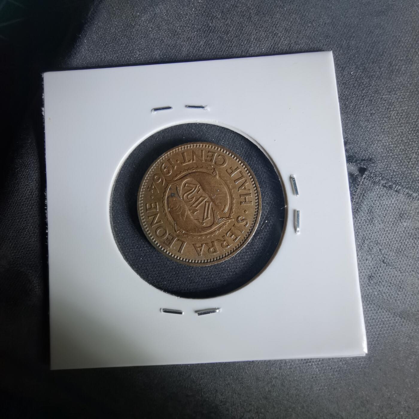 沼泽如烟--第1015场 塞拉利昂1964年半分