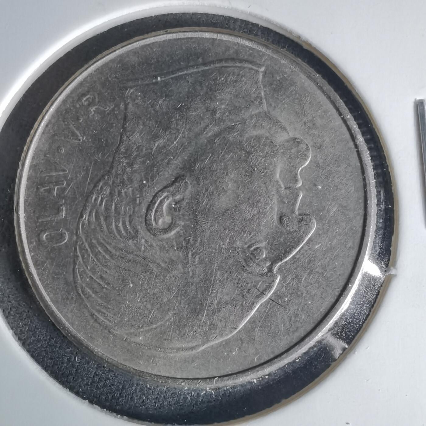 沼泽如烟--第1015场 挪威1972年1克朗