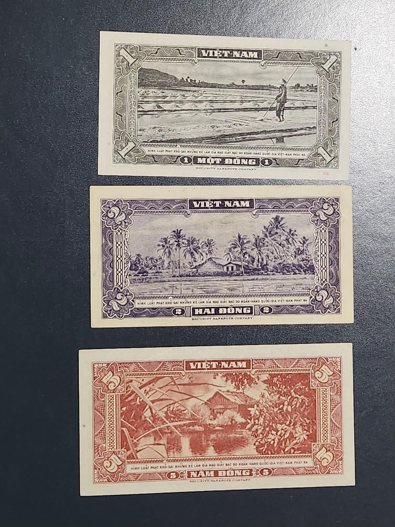 3月5号晚上8点 外国纸币自动截拍第34场 越南极美品