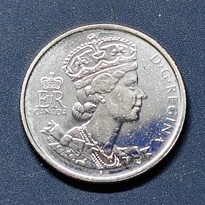 【全场包邮】纯粹捡漏拍508场 - 加拿大2002年50分登基50周年纪念币