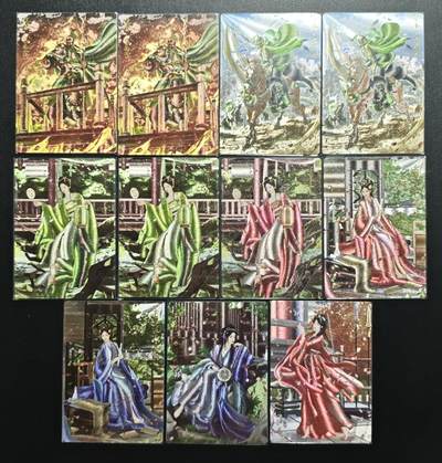 天玑星卡拍第176期《3.5周四截拍》持续收拍收评中 满赠卡需备注 - 卡德曼 三国演义 程普 丁奉 周彻 蔡琰 薛灵芸 关银屏 粗闪 十一张