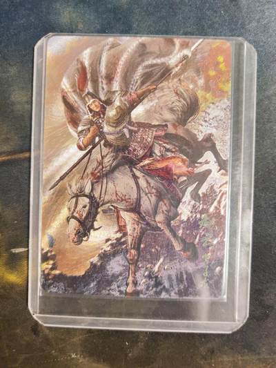 阳大大卡牌拍卖第103期（持续收拍品，周五晚上九点截拍，进群福利早知道） - 【限编】焱卡文化 李大爷联名 胡子怪兽 赵云长坂坡 限编1970/2024