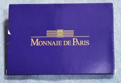 北京马甸外国币专卖第148期，非贵金属外国流通币，纪念币币，中国早期纪念币专场，陆续上拍，欢迎关注 - 1994年法国精装UNC一BU级蜜蜂暗记流通币大全套
