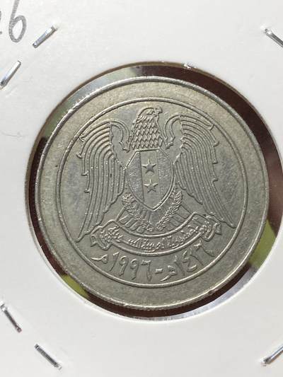 2026年第三十三场(总第二百零二场）外国精品纸夹币场(免佣金) - 叙利亚🇸🇾1996年10镑(阿拉伯共和国第四套，首发年仅发行2年)