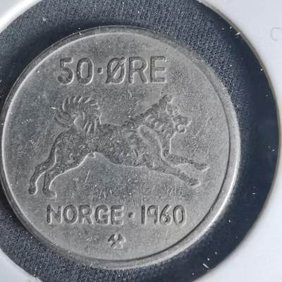 沼泽如烟--第1015场 - 挪威1960年50欧尔