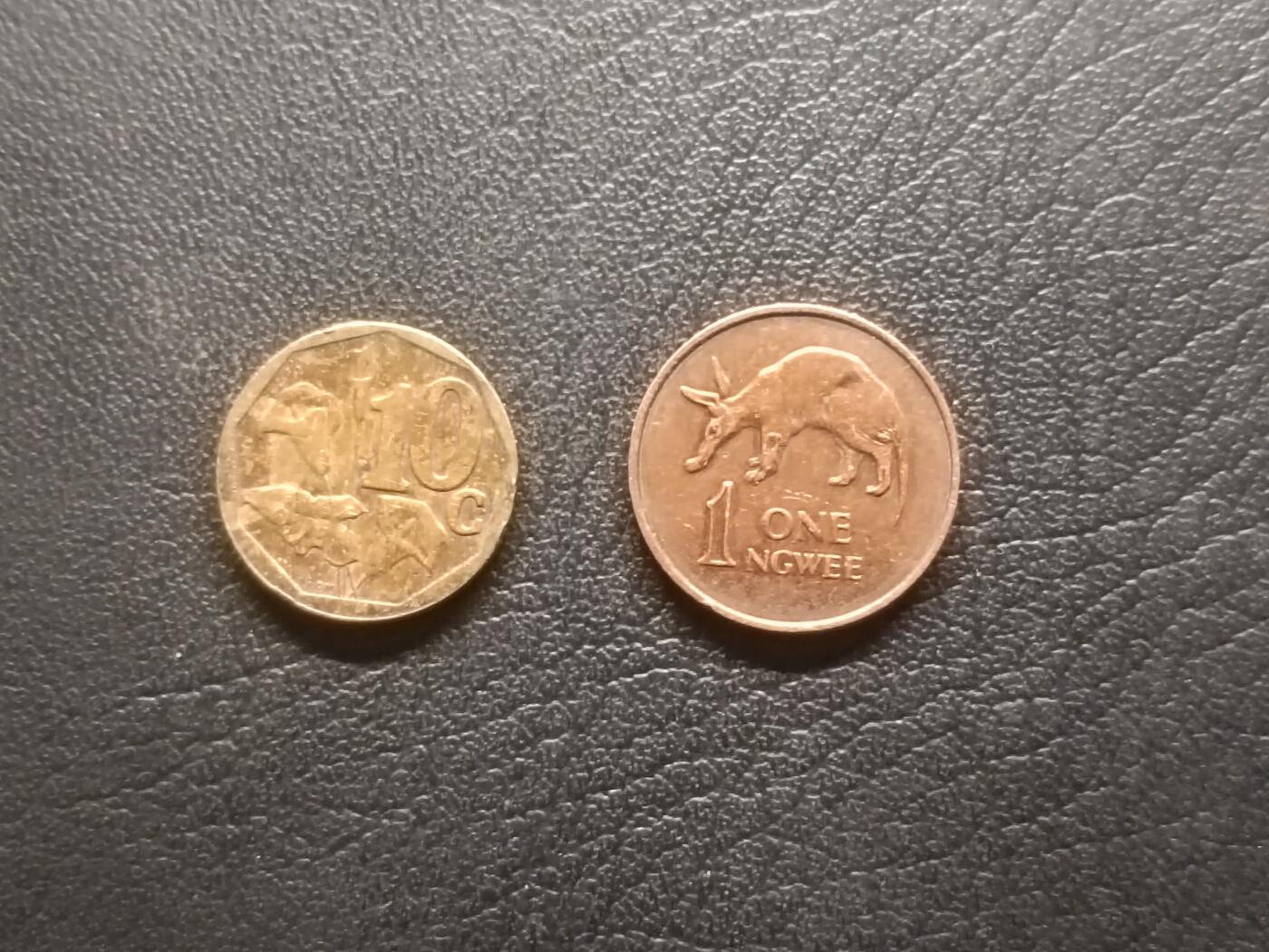 荟藏特别场次第五期——“社长的钢镚堆” 非洲硬币批量两枚