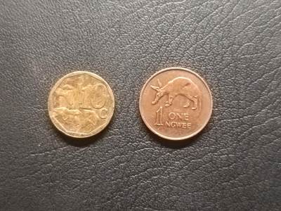 荟藏特别场次第五期——“社长的钢镚堆” - 非洲硬币批量两枚