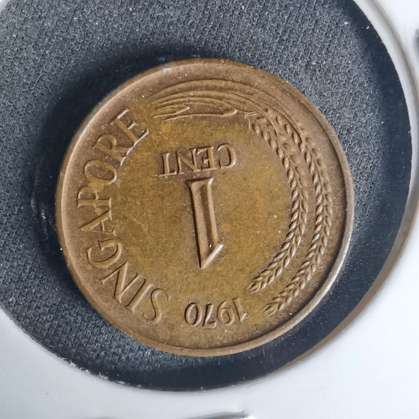 沼泽如烟--第1015场 新加坡1970年一分