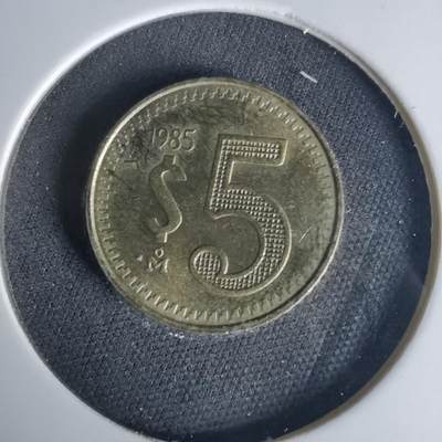 沼泽如烟--第1015场 - 墨西哥1985年5比索