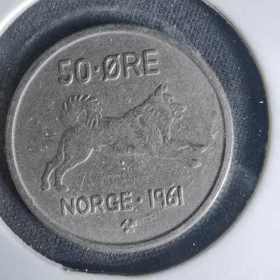 沼泽如烟--第1015场 - 挪威1961年50欧尔