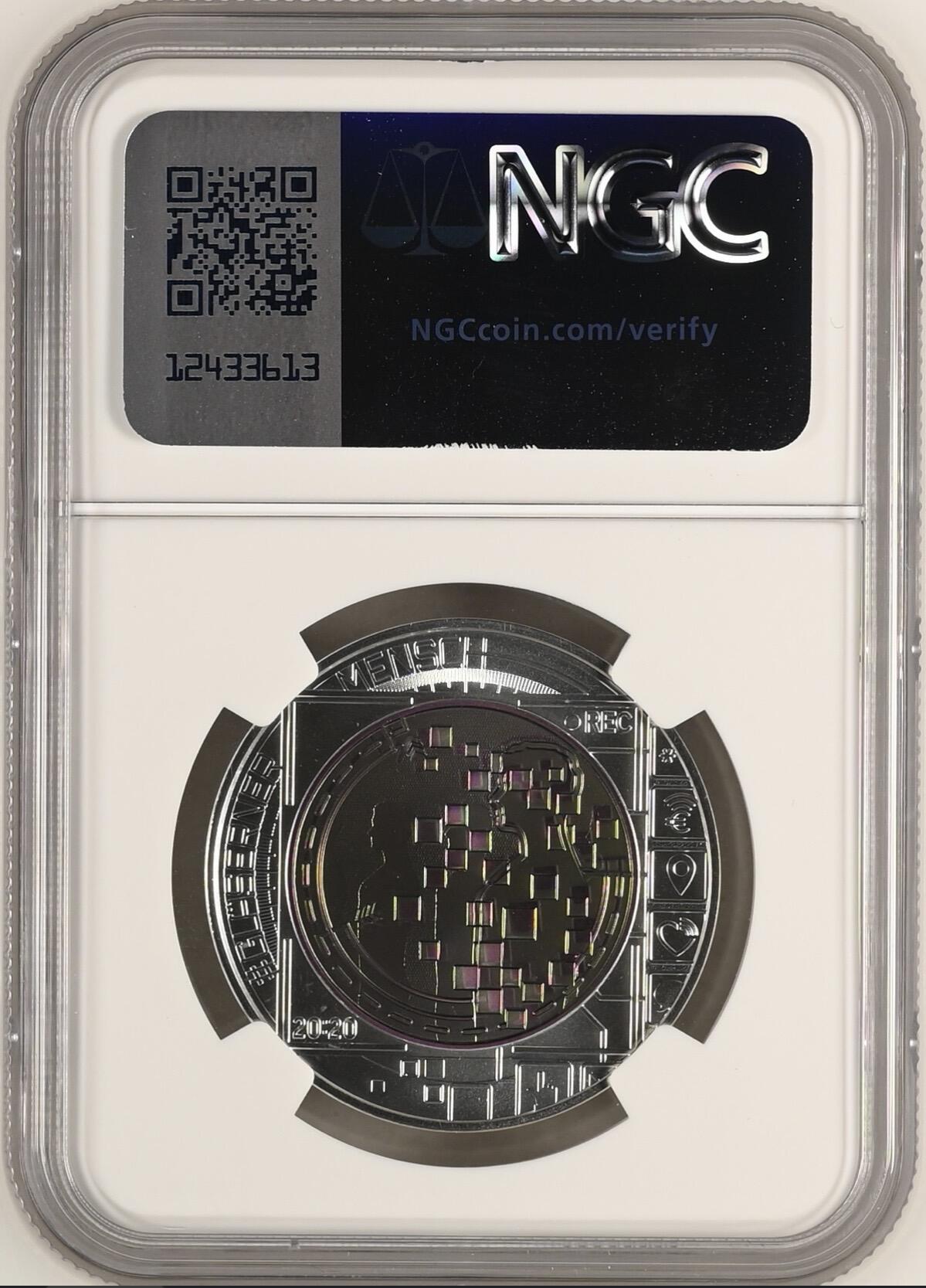 S&S Numismatic世界钱币-拍卖 第121期  获奖币*奥地利2020年 大数据 25欧元银+铌双色纪念币盒证齐全 NGC MS69