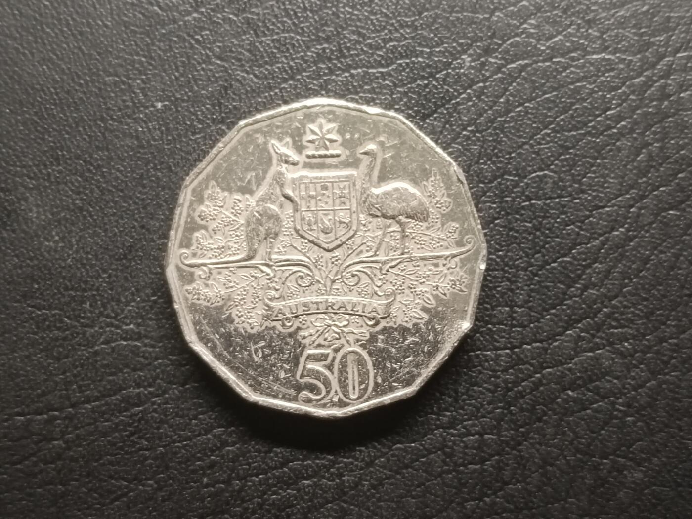 荟藏特别场次第五期——“社长的钢镚堆” 澳大利亚2001年联邦百年50分纪念币