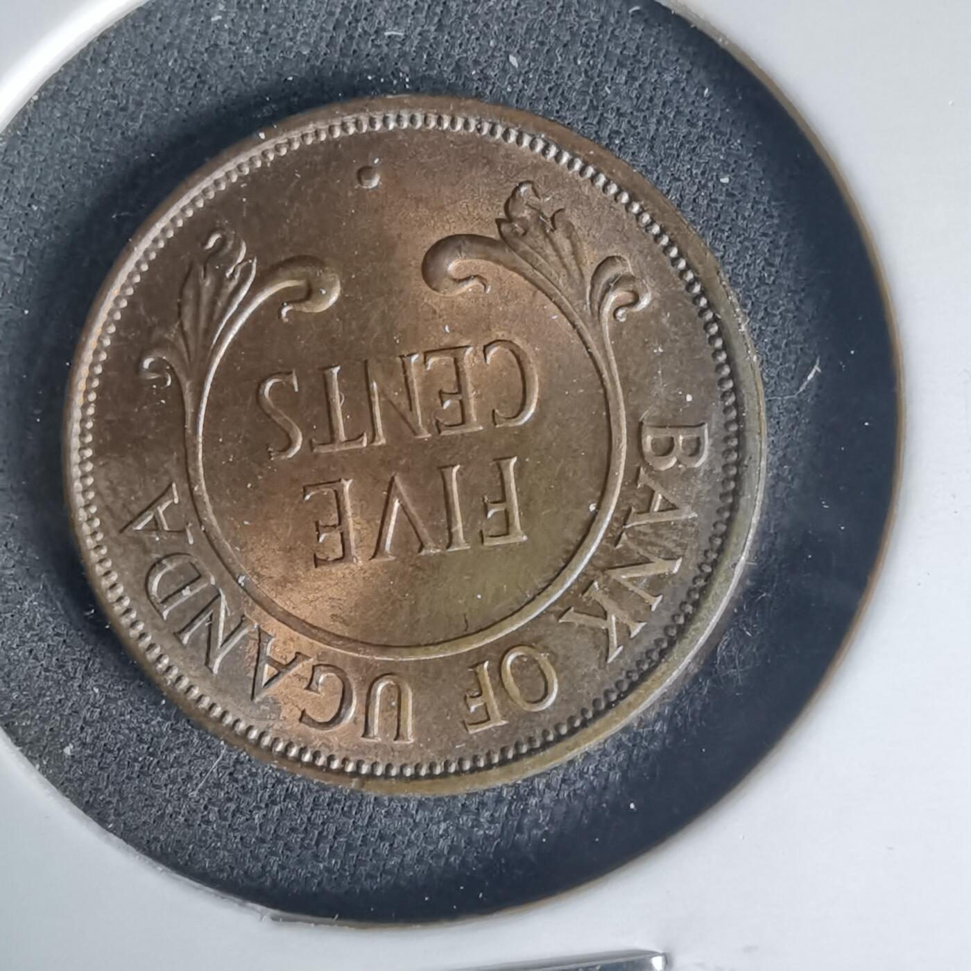 沼泽如烟--第1015场 乌干达1966年五分