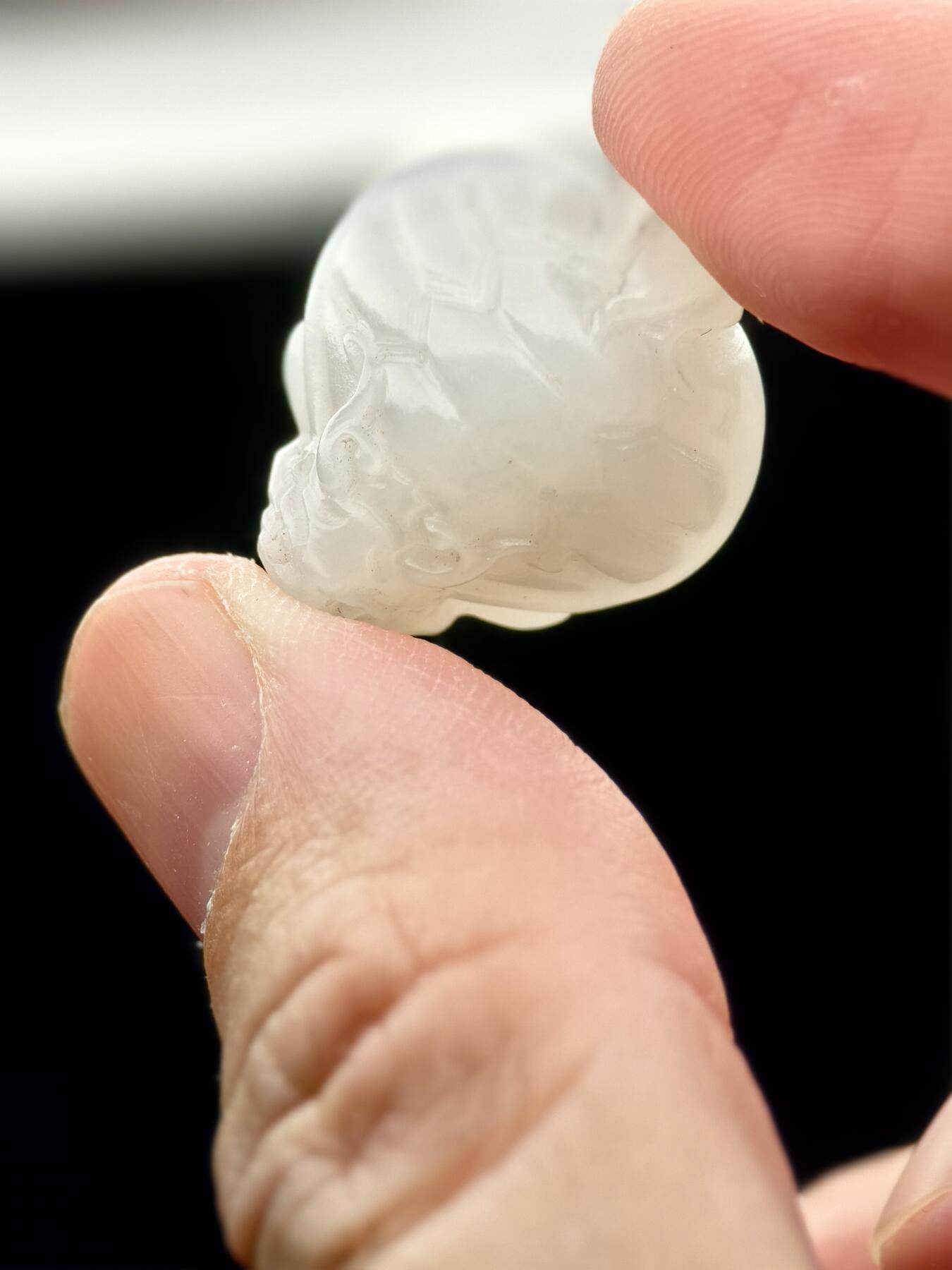 抚柳草堂-第十四期章牌钱币  奖章勋章限时免佣 满百包邮 放漏专场 和田玉小龙龟 和田玉雕刻小龙龟 玉质细腻雕刻精美 打灯无结构重8g Q萌可爱 支持国检永久保真 