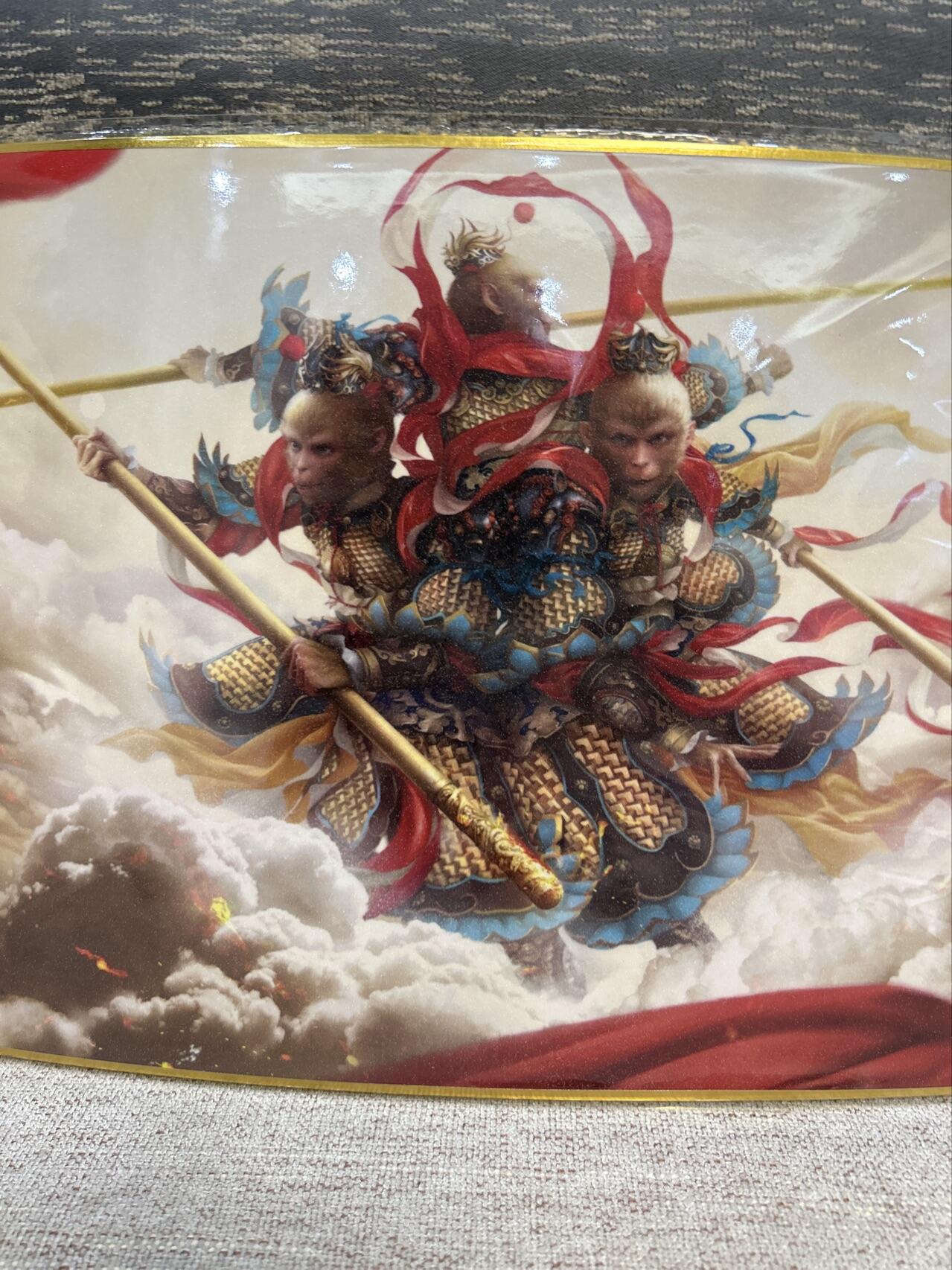 喜灰玩卡拍卖第五期，接拍品0佣金，欢迎送拍，释放现金流，让自己有资金可以购买更多喜欢的卡牌，让别的卡友能淘到更多心仪的卡牌 墨一老师手写编号 齐天大圣美猴王 A4色纸一张