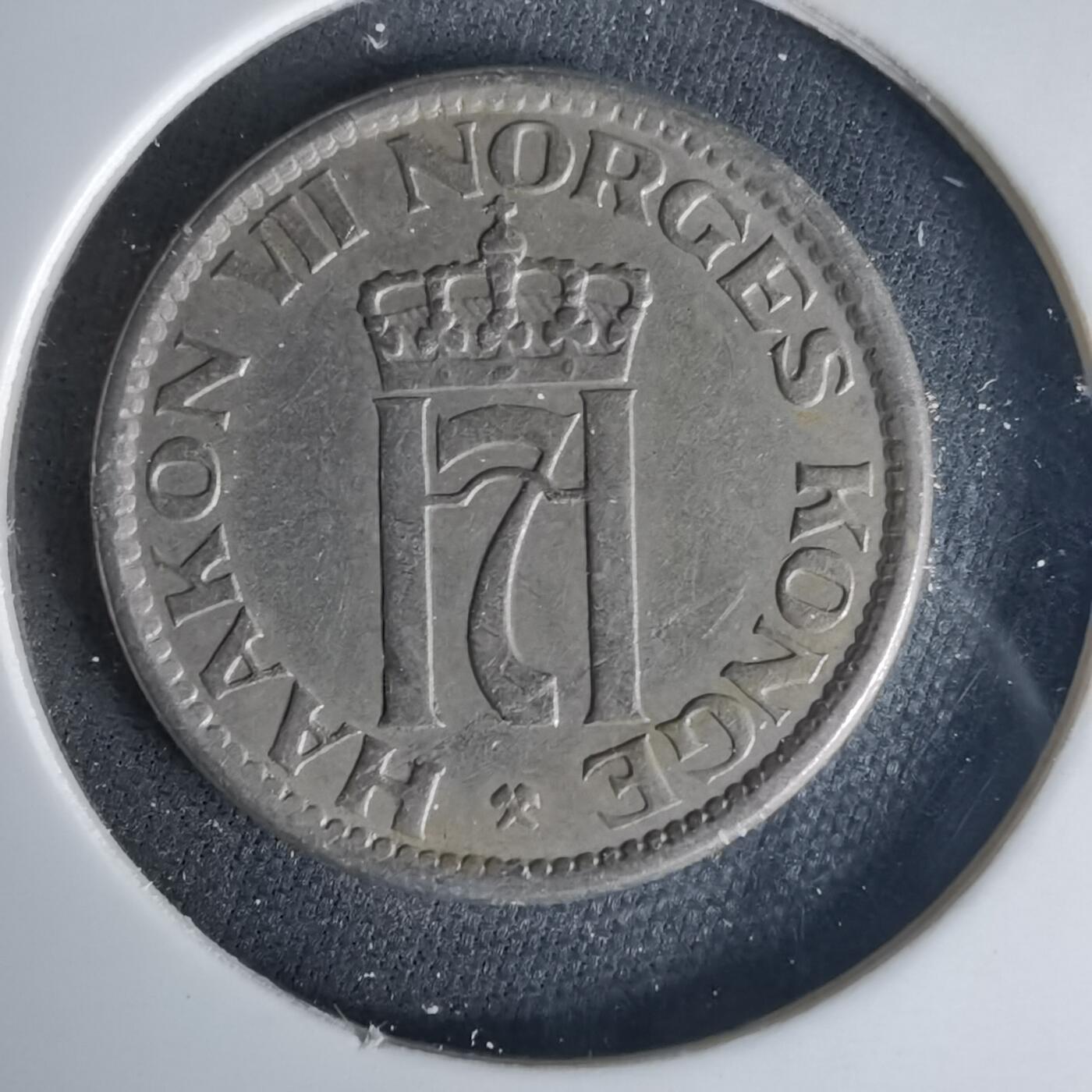 沼泽如烟--第1015场 挪威1953年50欧尔