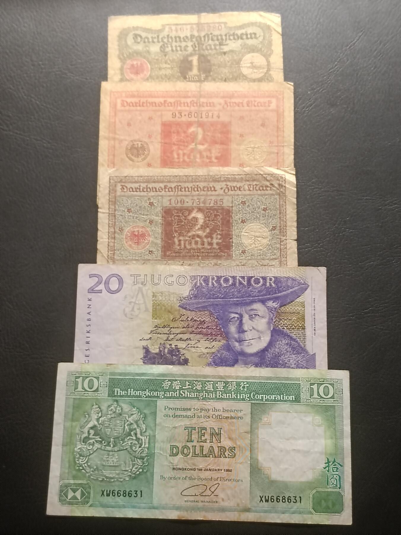 2026三月第一期，总218期 世界纸币批量五张流通品相