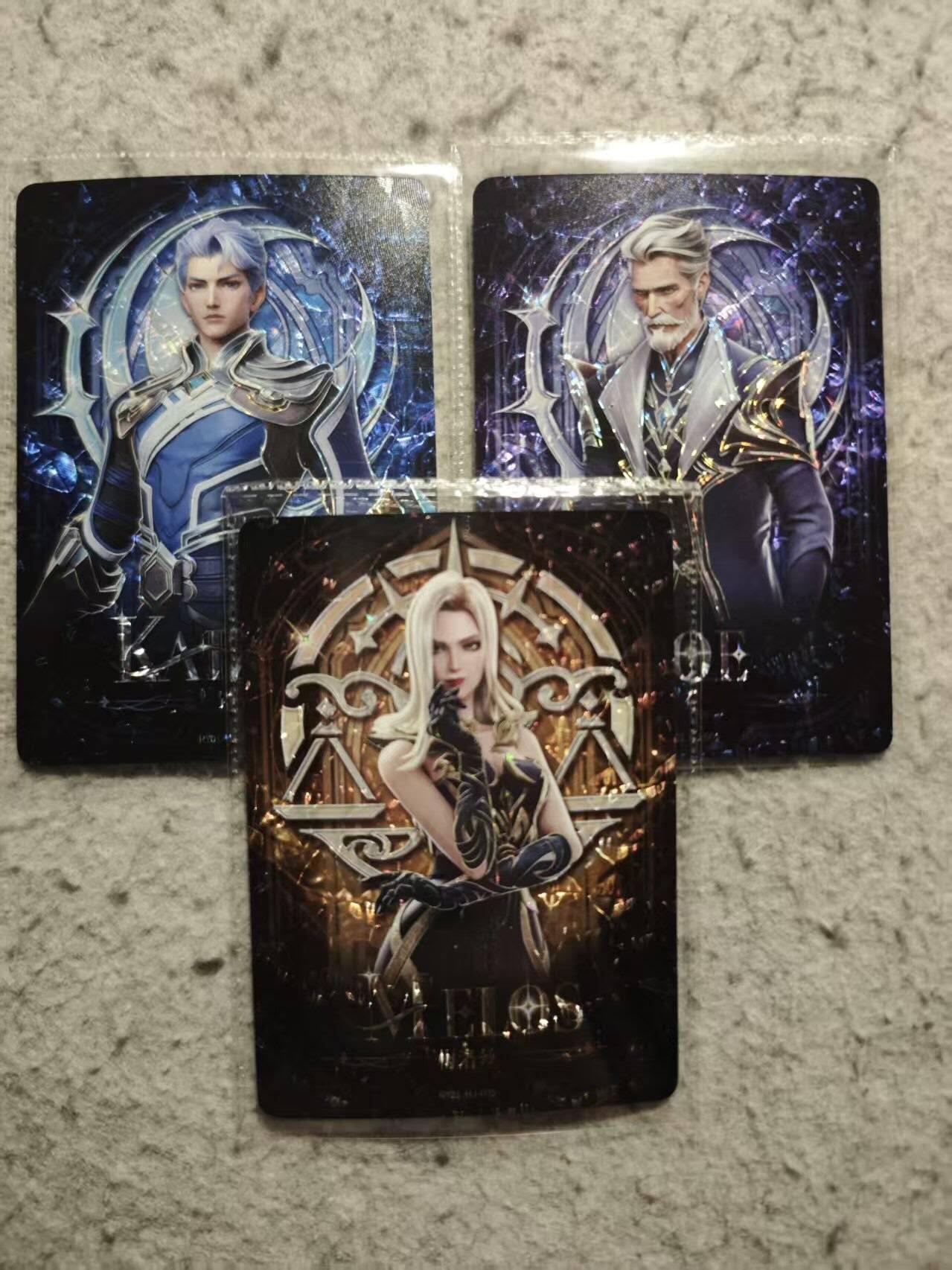 满赠PR！！龙虎卡牌-七七场（满200元包邮，无佣金，每周六结拍，欢迎送拍） 3张 卡游王者荣耀