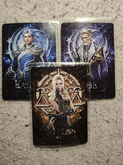 满赠PR！！龙虎卡牌-七七场（满200元包邮，无佣金，每周六结拍，欢迎送拍） - 3张 卡游王者荣耀