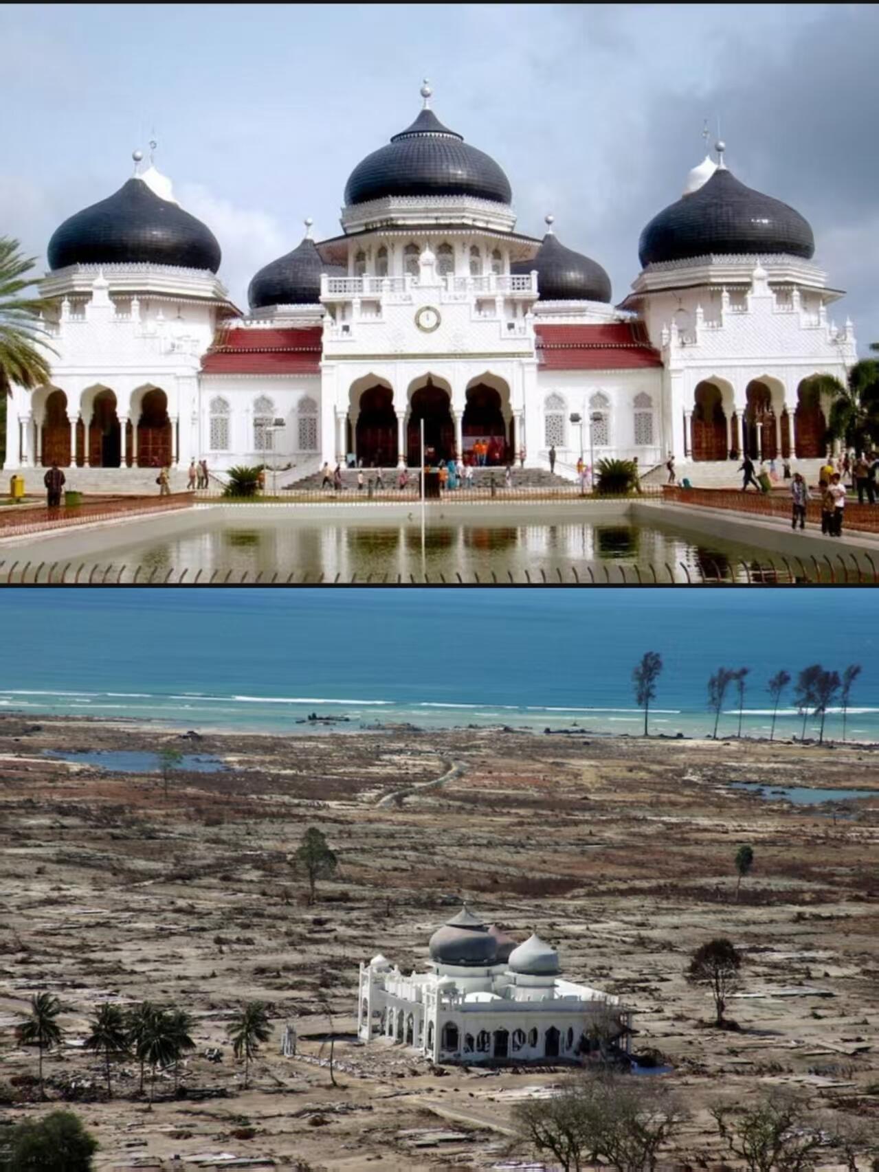 2026三月第一期，总218期 印度尼西亚 1948年 10卢比 极罕见 UNC- 苏门答腊省亚齐地区专用 Aceh版本稀有度极高 班达亚齐拜图拉赫曼大清真寺