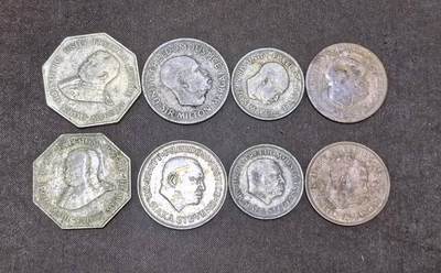 北京马甸外国币专卖第148期，外国币，中国早期纪念币专场，陆续上拍，欢迎关注 - 早期塞拉利昂8枚