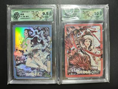 天玑星卡拍第176期《3.5周四截拍》持续收拍收评中 满赠卡需备注 - 万享✘卡艺 九州芳华志SP1 不二猿 嫦娥 王昭君 彩闪 两张 CCG9.5-10