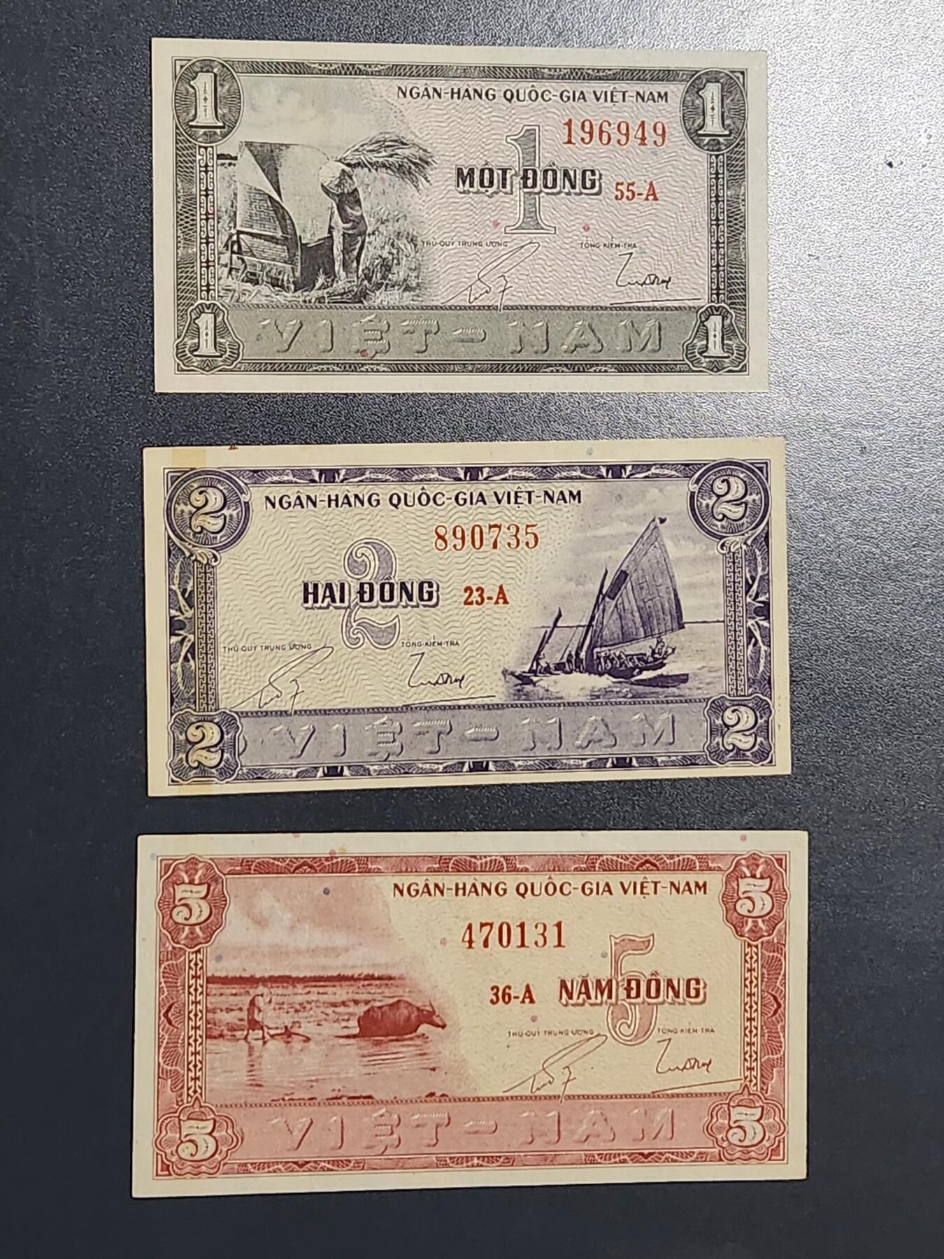 3月5号晚上8点 外国纸币自动截拍第34场 越南极美品