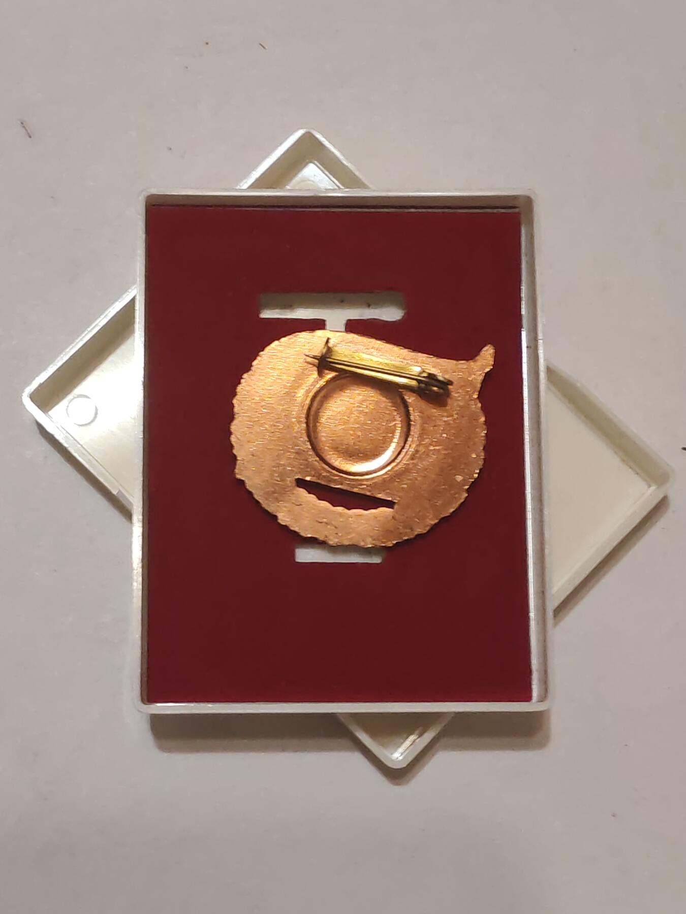 韵星假日军品类拍卖第44期 -- Rimey Holidays Militaria Auction 44 民主德国铜级威廉皮克与台尔曼共同战斗奖章带原盒