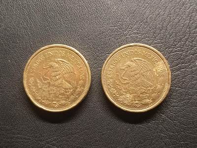 荟藏特别场次第五期——“社长的钢镚堆” 墨西哥100比索硬币批量两枚